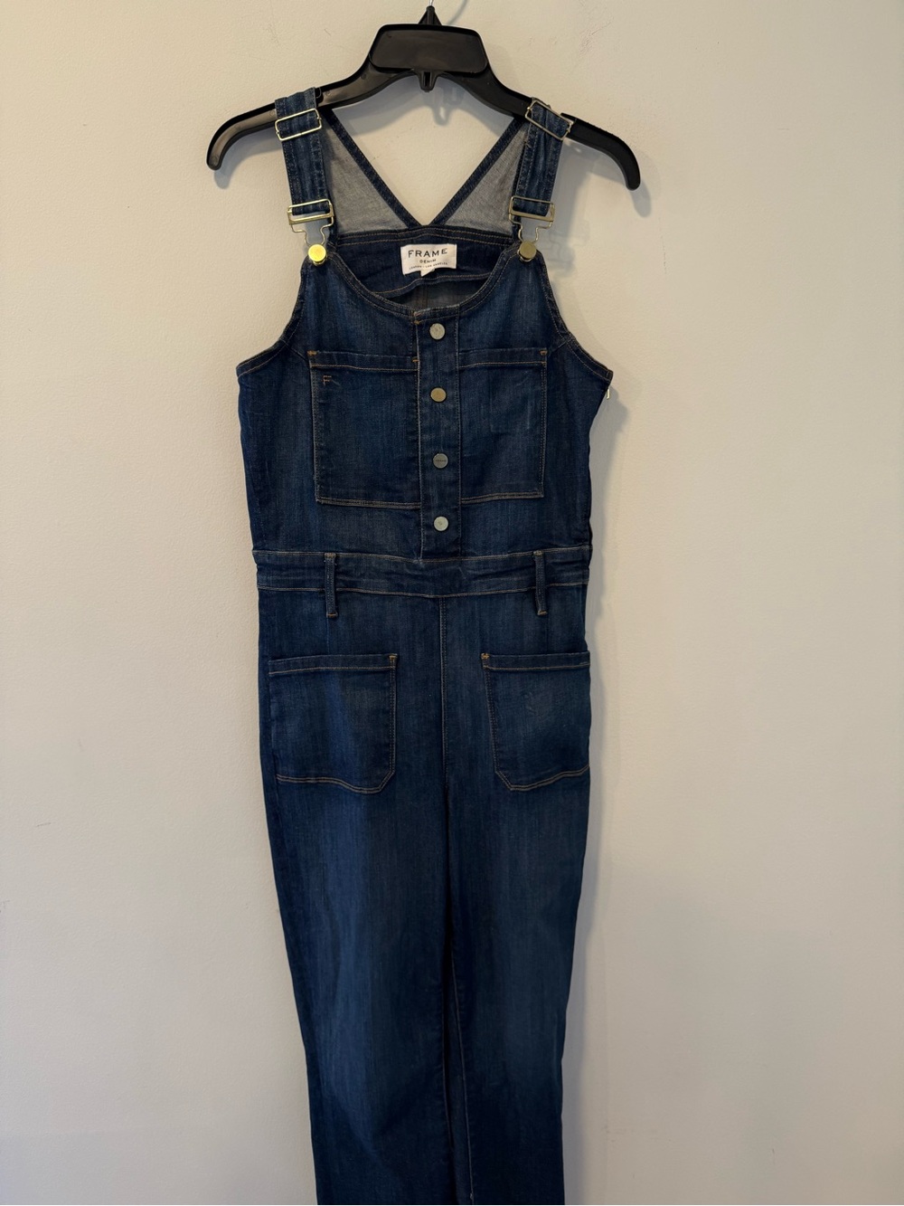 Frame Denim Jean Overall Size Small #Lux-G